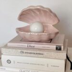 Pink bedside lamps