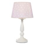 Pink table lamp for children