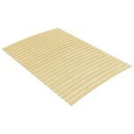 Plate bed slats