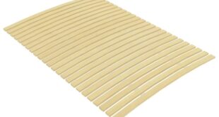 Plate bed slats