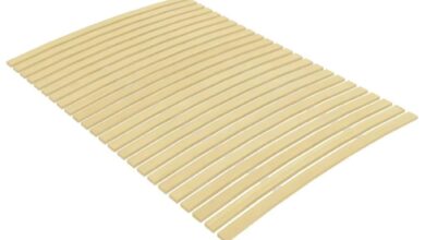 Plate bed slats