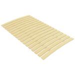 Plate bed slats