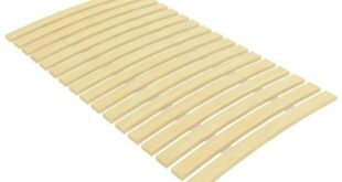 Plate bed slats