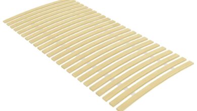 Plate bed slats