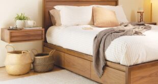 Platform Bed Frame With Storage