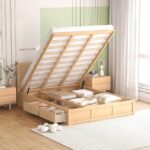 Platform Bed Frame With Storage