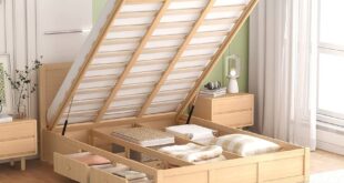 Platform Bed Frame With Storage