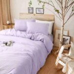 purple beds