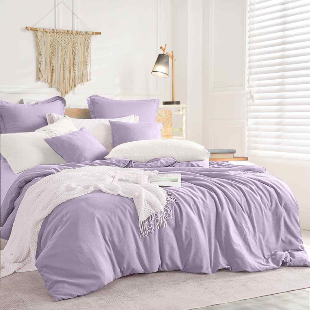 purple beds