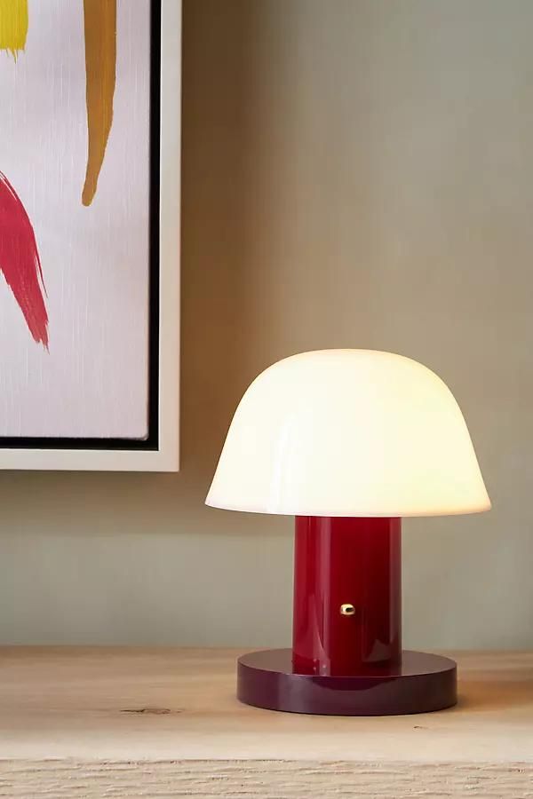 Purple table lamp Elegant and Chic Lighting Option in Lavender Shade for your Home Décor