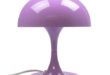 Purple table lamp