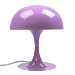 Purple table lamp
