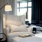 Reading Chair With Ottoman