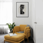 Reading Chair With Ottoman