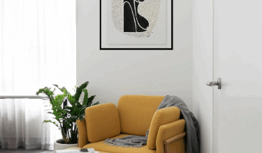 Reading Chair With Ottoman