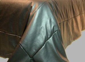 Real leather beds