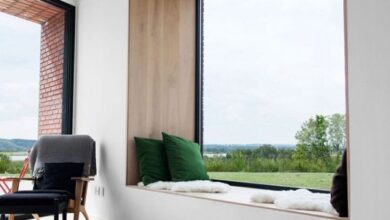 Recessed lamps and office