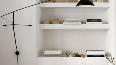 Recessed lamps and office
