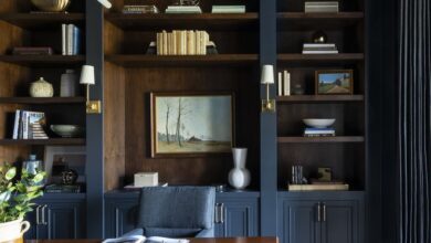 Recessed lamps and office