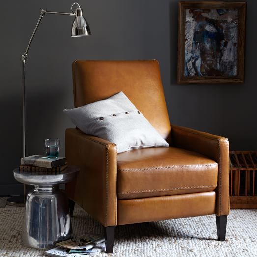 Reclining Leather Loveseat