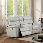 Reclining Leather Loveseat