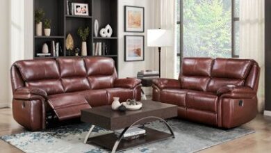 Reclining Loveseat Leather