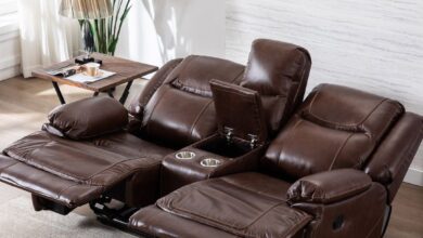 Reclining Loveseat Leather