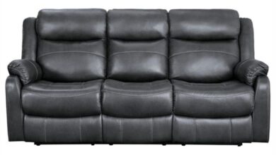 Reclining Loveseat Microfiber