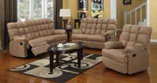 Reclining Loveseat Microfiber