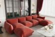 Red Sectional Couch