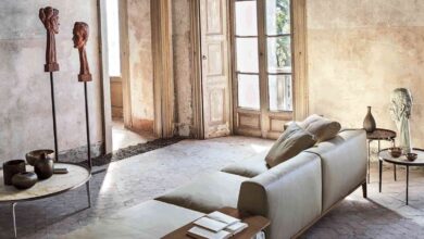 Red Sectional Couch