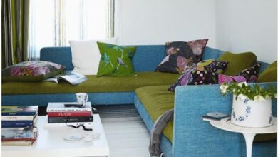 Red Sectional Couch