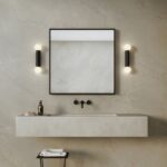 Replacing bathroom wall lamps