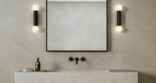 Replacing bathroom wall lamps