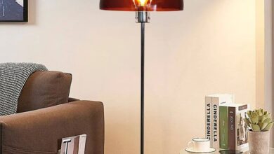 Retro floor lamps