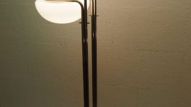 Retro floor lamps