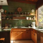 Retro kitchens with charm