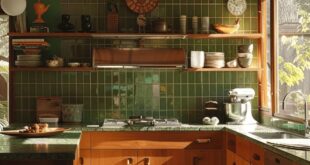 Retro kitchens with charm
