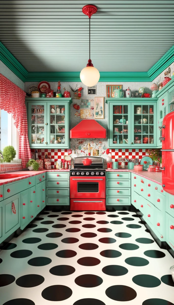 Retro kitchens with charm Step back in time with these charming kitchen designs