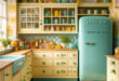 Retro kitchens with charm