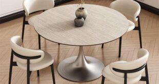 Round Dining Table And Chairs