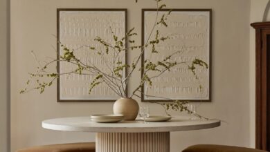 Round Dining Table And Chairs