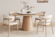 Round Dining Table And Chairs