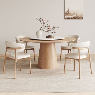 Round Dining Table And Chairs The Perfect Set for Cozy Meals with Loved Ones