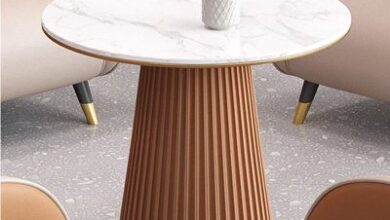 Round Dining Table And Chairs