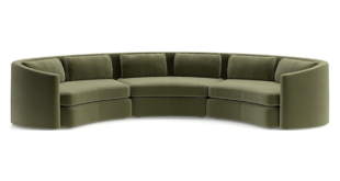 Round Sectional Sofa