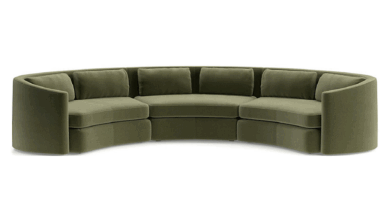 Round Sectional Sofa