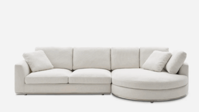 Round Sectional Sofa