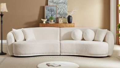 Round Sectional Sofa