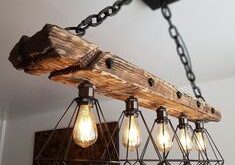 rustic chandelier